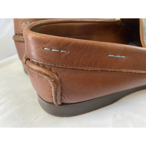 Massimo Dutti brown leather shoes 42 main image 4